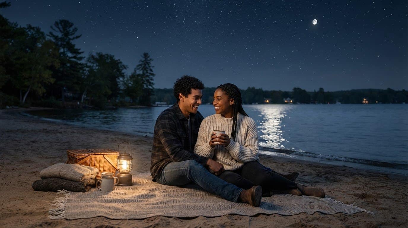 Romantic Things to Do on a Beach at Night: 15 Ideas for Two – Hero Image Romantic Things to Do on a Beach at Night: 15 Ideas for Two