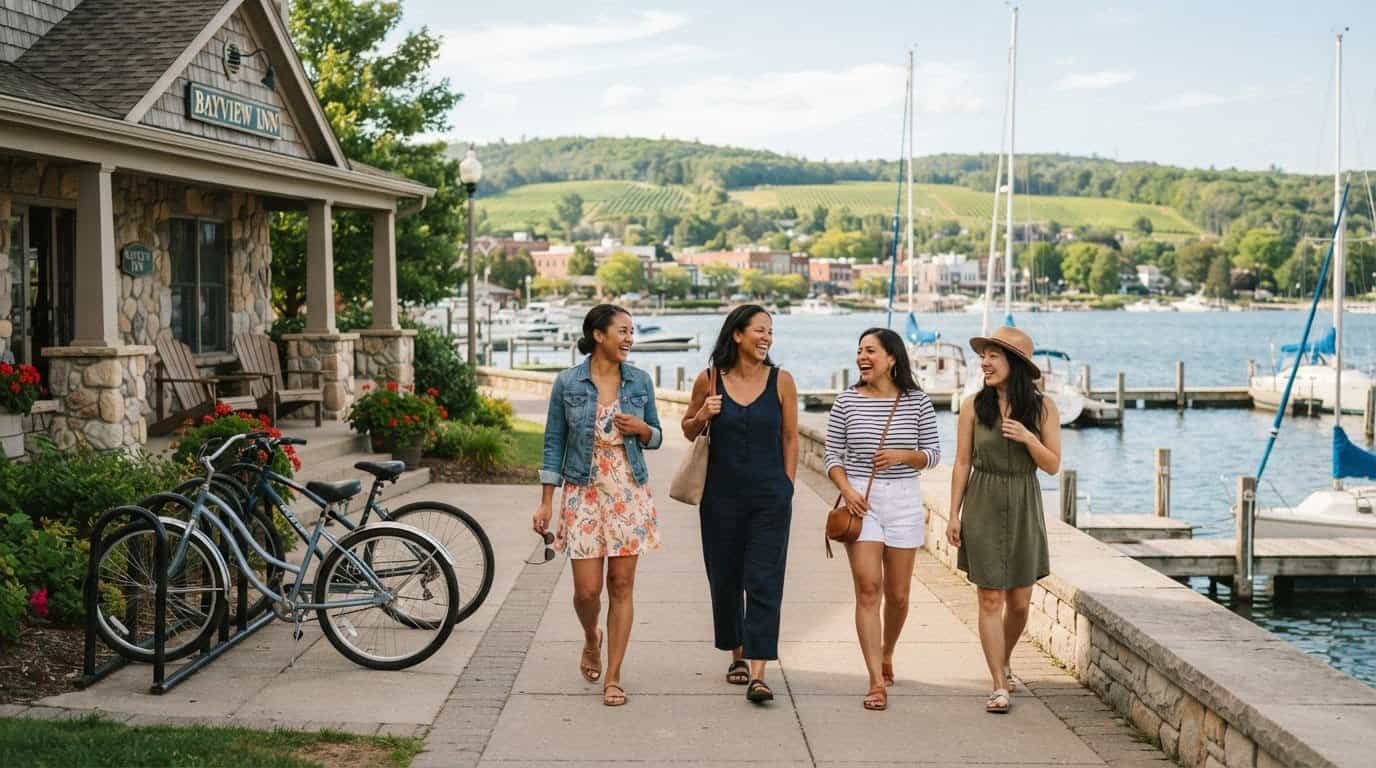 Girls weekend getaway northern Michigan: Explore Traverse City