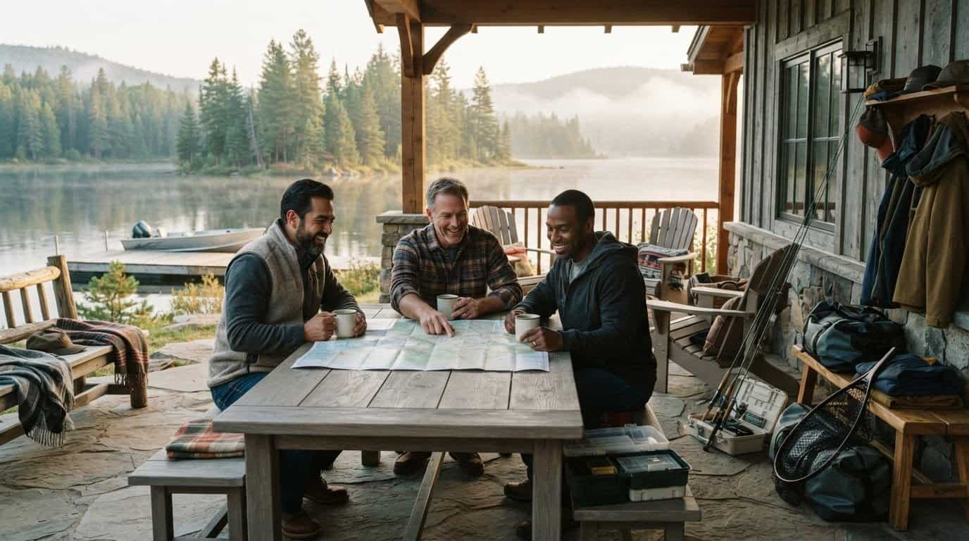 Guys Fishing Trip Lodging: How to Choose the Right Stay – Hero Image Guys Fishing Trip Lodging: How to Choose the Right Stay